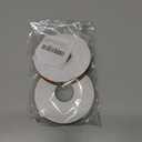 2 Rolls 50 Yards Halloween Ribbons, Orange Black & White Ghost Spider Web Printed Grosgrain Ribbon for Bow Wreath Gift Wrapping Halloween Decorations Sewing DIY Crafts