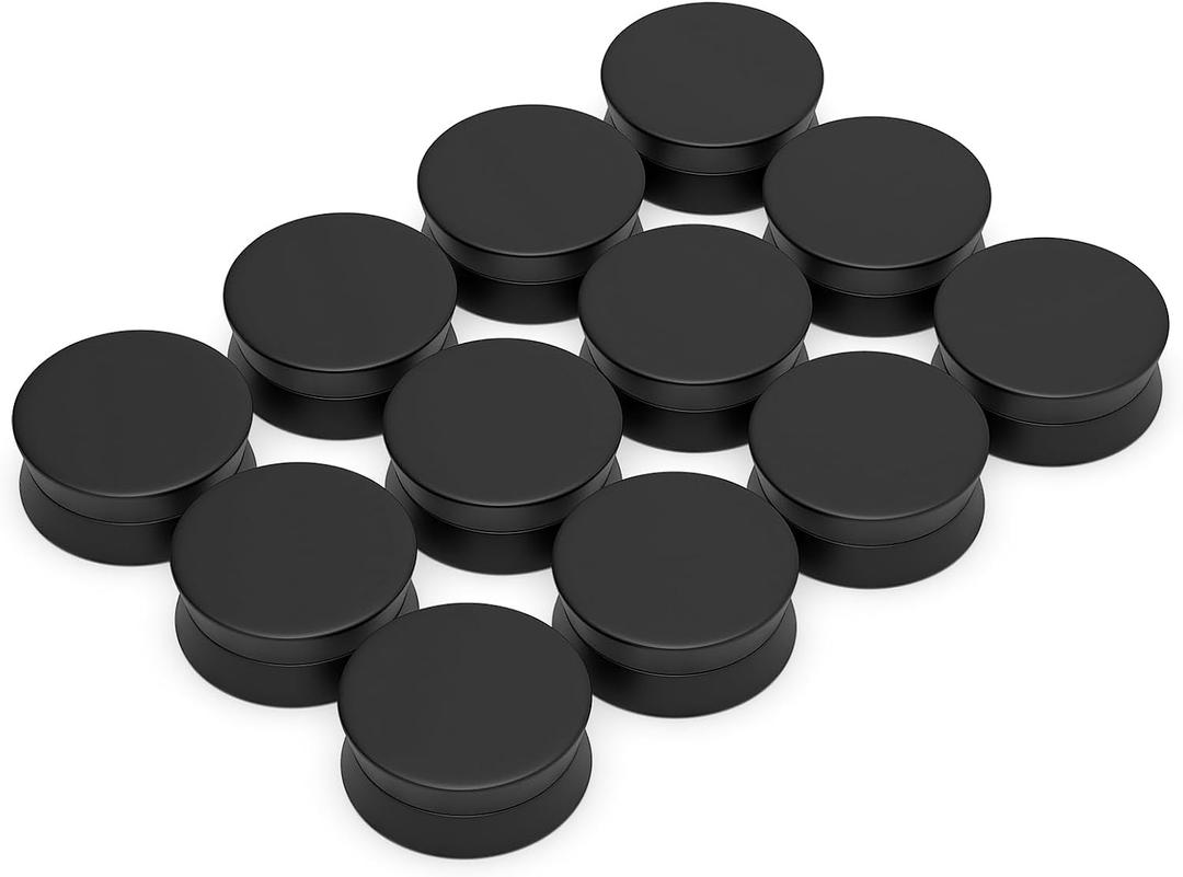 Evnlo 12 Pairs Strong Hijab Magnets, Thin Pinless Magnetic Hijab Pins for Scarf, Shirt, Veil, Dress No-Snag Matte, Multi-Use for Women