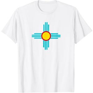 New Mexico State Zia Vintage Retro Modern Design T-Shirt 2X