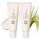 Relief Sun Organic Sunscreen SPF50+,Rice and Probiotics PA++++Korean Cream Care | Korean Skin for All Skin Types | UV Defens Nourishing Skin Protection (2, 2PCS)