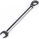 Egofine 1 inch Ratcheting Combination Wrench SAE, Industrial Grade Gear Spanner with 12-Point Design, 72-Tooth Ratchet, Chrome Vanadium Steel