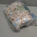 Rezutan Dog Blanket for Medium Dogs, 1 Pack 3 Premium Soft Cat Puppy Blankets, 30x20 inch, Flannel Cute Paw Print for Small Kitten Kennel Crate Bed, Blue/Beige/Navy Blue