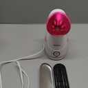 Amconsure Facial Steamer - Nano Ionic Face Steamer Warm Mist Steamer for Home Sauna SPA, Humidifier for Face Steamer for Deep Cleaning Unclogs Pores Sinuses - Bonus 5 Piece Stainless Steel Skin Kit (A-rose Red)