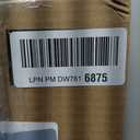 Brushed Silver Aluminum Sign Vinyl 23" x 6 ft Longlife