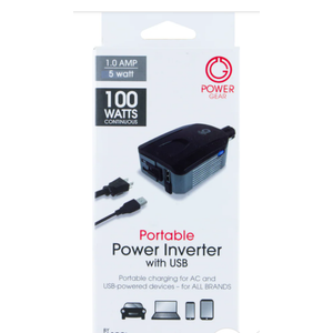 DI GE PORTABLE INVERTER W/USB 100/200W