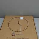 OCEST Large Indoor Outdoor Clock, 18 Inch Waterproof Oversized Wall Clock, Silent Battery Operated for Garden Pool Patio Living Room Office Decorative