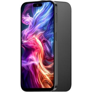 Unlocked 3G Mobile Phone, 6.6-inch Screen 16GB ROM (SD to 128GB), Dual SIM Dual Cameras, Android 10.0 OS, Face ID Cell Phones (Black)