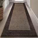 Machine Washable Kitchen Rug 32" x 72", Non Slip Indoor Door Rug, Absorbent Entrance Runner Rug for Bedroom, Hallway, Bathroom, Floor (Roll Packing)
