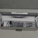 Windproof Travel Umbrella for Rain, Withstand 85MPH Winds, 54 Inch Automatic Reverse Fold Umbrellas Easy Auto Open Close, Portable Compact Umbrella Includes Cover Bag, Perfect for Travel, Car, Commute, Women Men, Backpack (Light Gray)