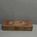 Eyliden X-Large Floor Scrub Brush, 2 in 1 Scrape Brushes with Rubber Squeegee | 55.3" Long Handle, 15" Wide Stiff Bristle Head | Floor Scrubber for Deck Kitchen Shower Bathroom Tub Tile Patio Wall (Black and Green)