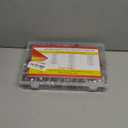 AKIHISA 300pcs 16 Sizes Single Ear Hose Clamps, 5.3-36.1mm Stainless Steel_304 Crimp Hose Clamps Cinch Rings Assortment Kit for Automotive, Pipe, Plumbing