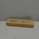 BAMEOS 4 pcs 3" High Bamboo Drawer Dividers Adjustable Drawer Organizer Expandable Drawer Organization Utensil Organizers for Kitchen Dresser Bathroom Bedroom and Office (Natural)