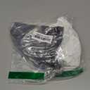 Mindsoft 3 Pcs Microfiber Bolster Covers Black Grey White Fits Full Round Bolsters up to 6" x 27" Soft & Durable Cylinder Bolster Pillow Case Cover Washable, Drawstring Closure Only Pillow Cover