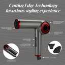 CHI Lava Brushless Motor Hair Dryer, Foldable Design, Faster, Quieter Drying, Reduces Frizz & Enhances Shine, Customizable Heat & Speed Settings