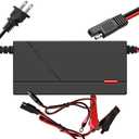 5 Amp 12V / 14.6 Volt Smart LiFePO4 Lithium Battery Charger,12.8 Volt LiPO Lithium Battery Charger,Maintainer for Cars,Motocycles,Golf Carts,UAV,Fishing Boat and Deep Cycle Batteries.