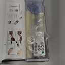 cosylive Christmas Window Candles with Remote Timer, Flameless Taper Candles with Suction Cups and Magnetic Base Battery Operated Flickering Candle for Christmas Halloween Decoration (6 Pack)