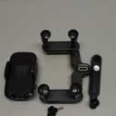 Car Phone Holder Mount, Rear View Mirror Phone Holder, Rotatable and Retractable Phone Holders for Your Car Compatible with iPhone Samsung All 4-7 Inch Cell Phones