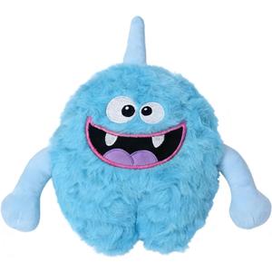 Plush Squeaky Dog Toy, Crinkle Stuffed Dog Toy Keep Them Busy Tug of War Birthday Dog Chew Toy for Small Medium Large Dogs (Light Blue)