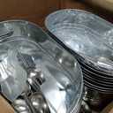 4Pcs Ice Bucket for Parties 4 Gallon Large Galvanized Tubs with 4Scoops