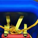 Little Tikes Snug 'n Secure Blue Swing with Adjustable Straps, 2-in-1 for Baby and Toddlers Ages 9 Months - 4 Years