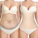 sellto Waist Trainer for Women Tummy Control Postpartum Recovery Belt Waist Cincher Body Shaper S