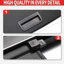 for Acura MDX Cargo Cover 2025 2024 2023 2022FIT Base Type S ONLY for Acura MDX Accessories Black Retractable Factory Style SUV Trunk Cover Replace OEM 08U35-TYA-210A(NOT for A-Spec)