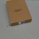 LISEN for iPad Stand Tablet Holder for Desk, Cool Home Office Desk Accessories for Men Women Kids Tablet Gifts, Office Home Essentials Gadgets Portable Monitor Stand for iPad a16 Accessories Switch (Black)