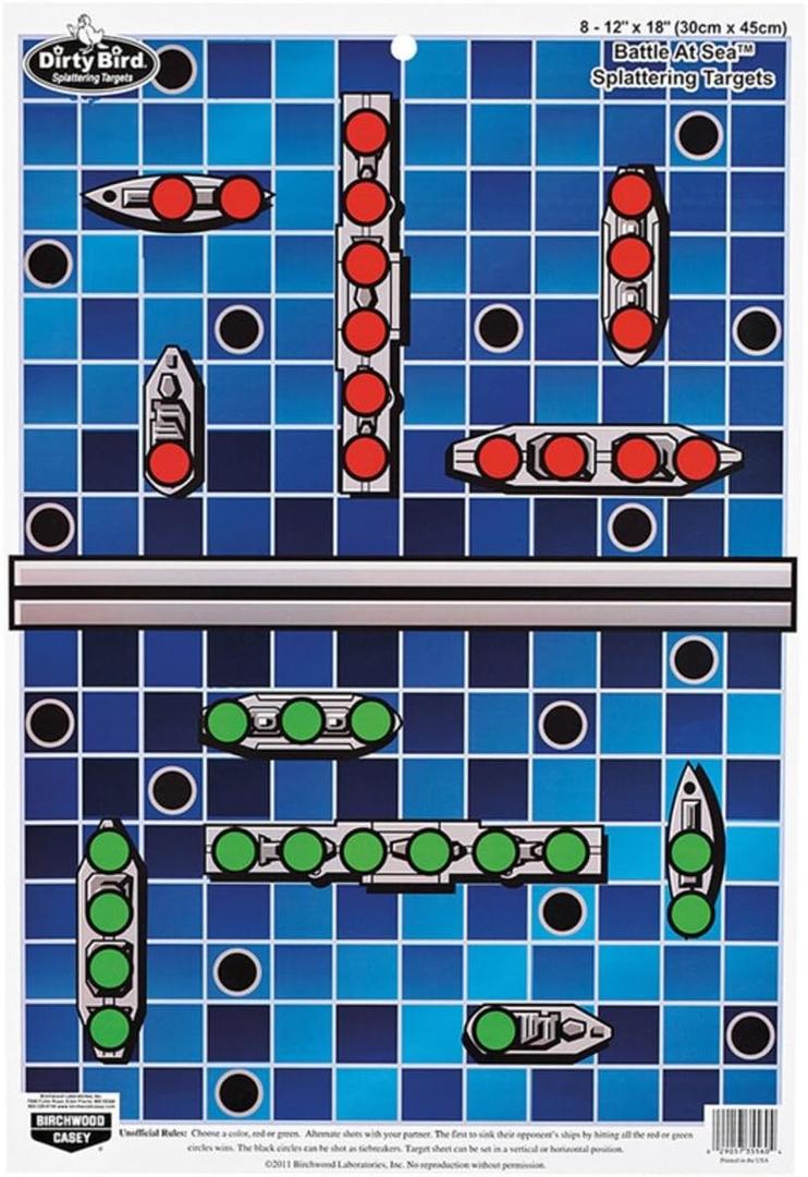 Birchwood Casey Pregame 12" x 18" Paper Shooting Targets