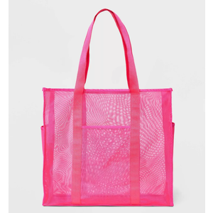 Large Mesh Beach Tote, Pack of 2