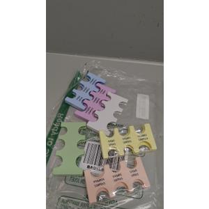 PATIKIL 6Pcs Japanese Coin Holder, Portable JPY Coin Organiser Dispenser Hard Case Storage 6 Slots, Great for Home, Office, Collection, Multi Color 