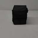Black 1.5 Gallon Car Trash Can with Lid and Storage Pockets, Waterproof and Leak-Proof, Collapsible and Portable Multipurpose Garbage Bin