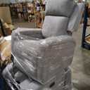 Sitswell Kasen Glider Recliner - Gray Chenille