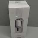 Desk Fan Bladeless, 11.8 Inch Office Fan Small, Quiet, 3 Speed Adjustment, Touch Control, Easy to Clean, Desk Fans Small Quiet, Ideal for Office, Living Room, Bedroom (Gray/Dark Red)