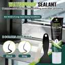RTV Silicone Sealant - 100% Silicone, Waterproof, Strong Adhesion, Flexible & Durable, Heat & Cold Resistant, Ideal for Car, Kitchen, Bathroom, Window & Door Sealing(Black,150g)