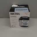 AROMA Digital Rice Cooker, 4-Cup (Uncooked) / 8-Cup (Cooked), Steamer, Grain Cooker, Multicooker, 2 Qt, Stainless Steel Exterior, ARC-914SBD