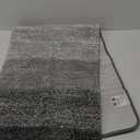 KMAT Bathroom Rugs Bath Mat 16"x24" Luxury Soft Shaggy Absorbent Bathroom Mats Non Slip Plush Bathmat Runner Carpet Bath Mats for Bathroom Floor Tub and Shower (Gradient Grey)