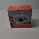 Socket Ceiling Fan Light,Bulb Socket Fan with Remote,Dimmable E26 Base Ceiling Fans with Lights for Bedroom,Screw in Fan and Light Combo,Mini Small Ceiling Fan with Light,Recessed Light Fan Lamp (White)