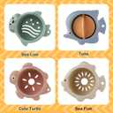 Holady Bath Toys Suitable for Kids Aged 1-3 Childrens Early Education Toys Beach Water Toys for 12-18 Months Baby and Toddler