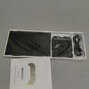 Samsers Foldable Bluetooth Keyboard with Touchpad - Portable Wireless Keyboard with Holder, Rechargeable Full Size Ultra Slim Pocket Folding Keyboards for Android Windows iOS Tablet & Laptop - Black (BT x1)