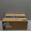 Paper Cup and Lid Holder with Straw Organizer, Disposable Coffee Cup Dispenser for Countertop Coffee Station Bar Restaurant Breakroom, Black