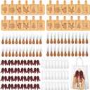 24 Set Merry Christmas Wood Cutting Board Bulk Christmas Kitchen Gift Set Xmas Tree Kitchen Charcuterie Board Serving Platter Tray for Winter Home Party Gift Decor