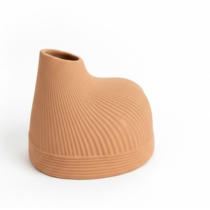 7.9IN Porcelain Vase, Beige