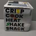 CHEFMAN 2 Qt Mini Air Fryer  Digital Space-Saving Compact Air Fryer with Nonstick and Dishwasher Safe Basket, Quick & Easy Meals in Minutes, Features Digital Timer and Shake Reminder  Black