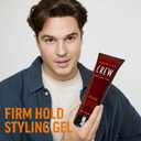 2 x American Crew Men's Hair Styling Gel, Firm Hold, Non-Flaking, 3.3 fl oz