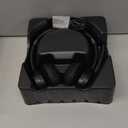 TECKNET Wireless Headset, Bluetooth Headset with AI Noise Cancelling Microphone - Rechargeable Bluetooth V5.2 Headphones, 50H Playtime & Mic Mute, On Ear Headphones for Trucker/Remote Work/Call Center (Deep Black)