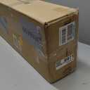 Furinno Turn-N-Tube Over The Toilet Storage, 5 Shelves Bathroom Organizer Space Saver Rack, French Oak Grey/Black