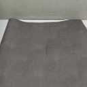 MontVoo -Bath Mat Rug-Rubber Backing Non Slip Quick Dry Absorbent Thin Bathroom Rugs Fit Under Door-Faux Suede Surface Bathroom Floor Mats-Shower Rug for in Front of Bathtub Shower Dark Grey 24"X70"