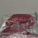 Red Big Bow Decor, 50 x 20 Inch Large Ruby Red Velvet Bow as Christmas Backdrop Wedding Birthday Party Room Wall Decor, Large Giant Valentine's Day Decorations (Heavyweight Velvet, Shaping Process)