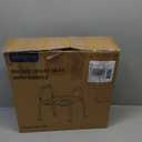 Toilet Seat Riser for Seniors, FSA HSA Eligible Raised Toilet Seat with Handles, Adjustable Height & Width, 400lb Handicap Elevated Toilet Seat, Fit Any Toilet (Grey)