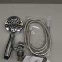 Delta Faucet 5-Setting Handheld Shower Head, Chrome Shower Head with Hose, Showerheads & Handheld Showers, Handheld Shower Heads, Detachable Shower Head, Hand Shower 1.75 GPM, Chrome 75511